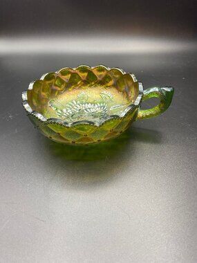 Imperial Glass Carnival Glass Green